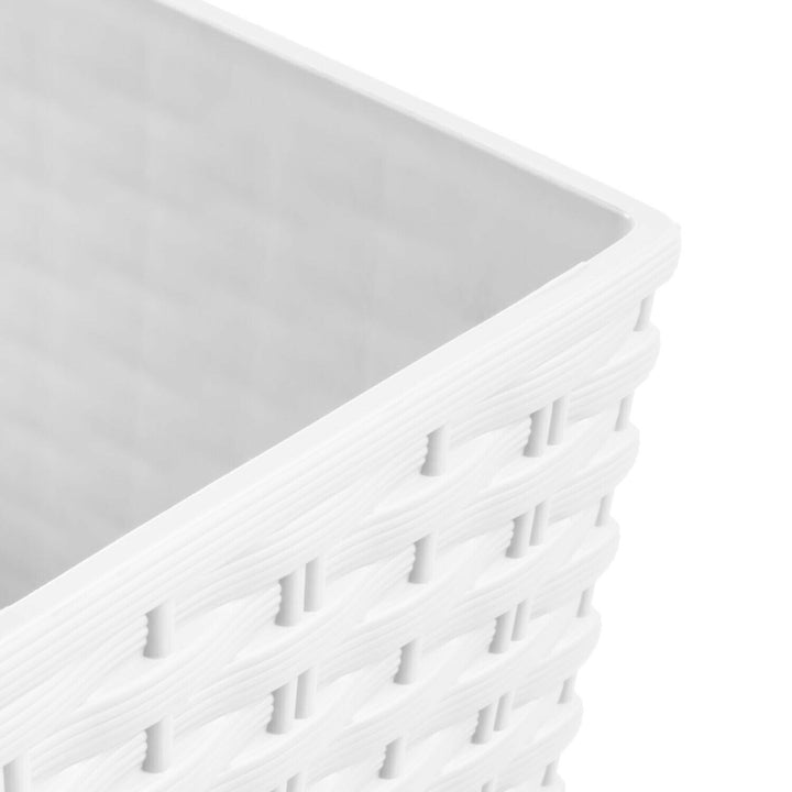 Flowerpot with a contribution Rato Low DRTS325L-S449 - in white