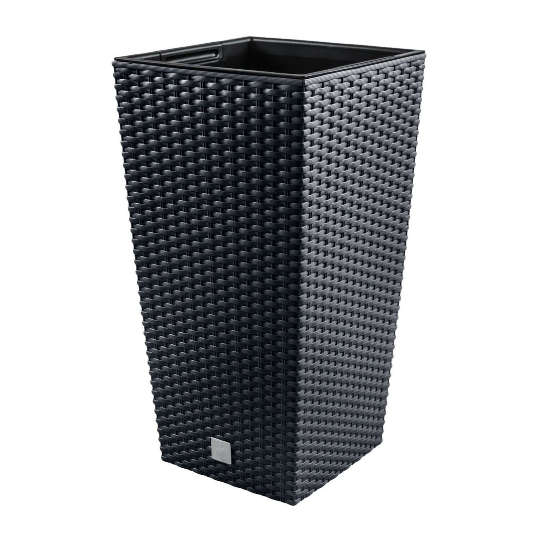 Flowerpot with insert Rato Square DRTS265-S433 - anthracite