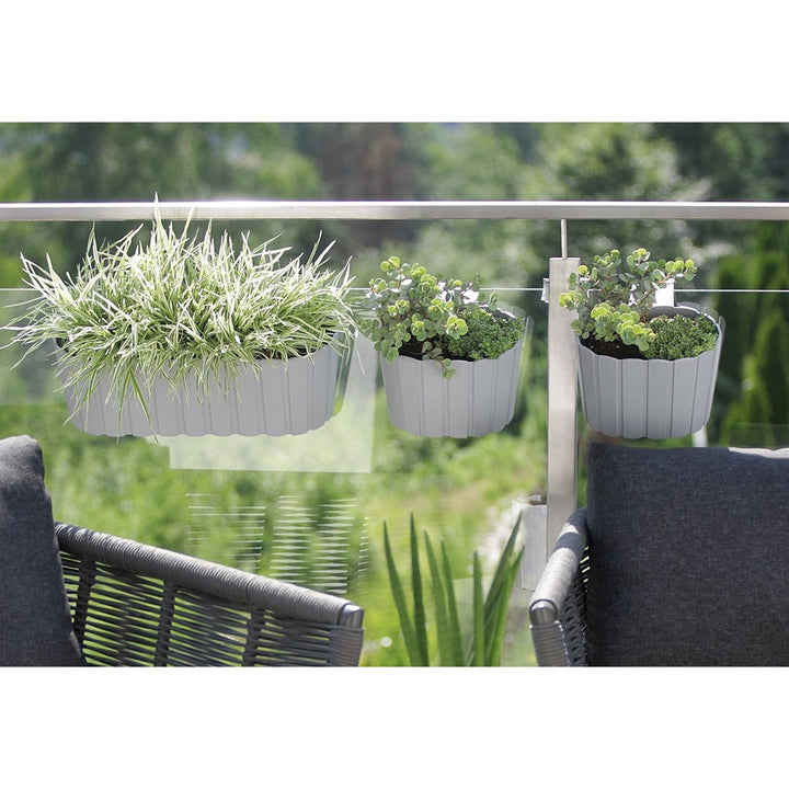 Boardee Hook DDECZ400-R222 flowerpot with hooks - brown