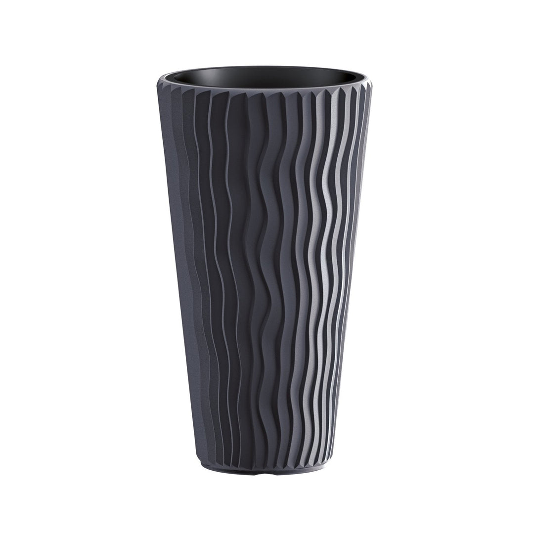 Tall Planter Flowerpot with insert Sandy Slim DPSP400-S433 45L
