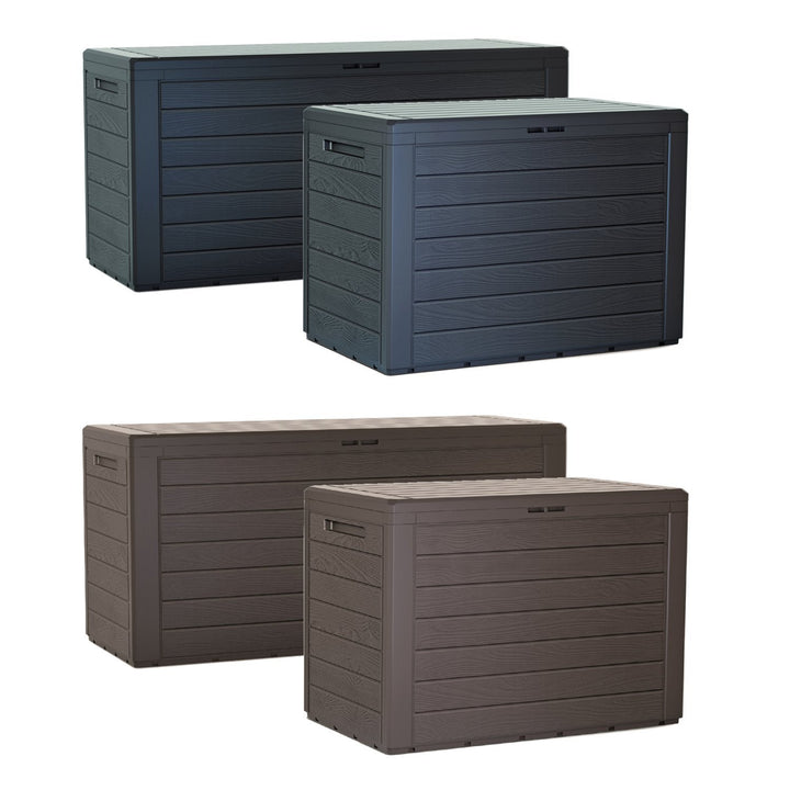 Woodebox 190L garden box MBWL190-S433 - anthracite