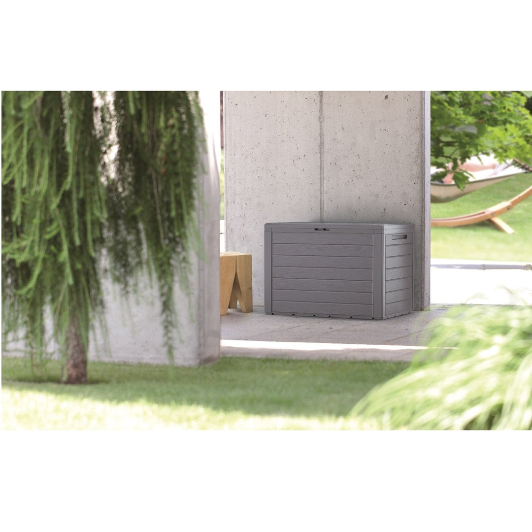 Garden box resistant to weather conditions Woodebox 280L MBWL280 umber