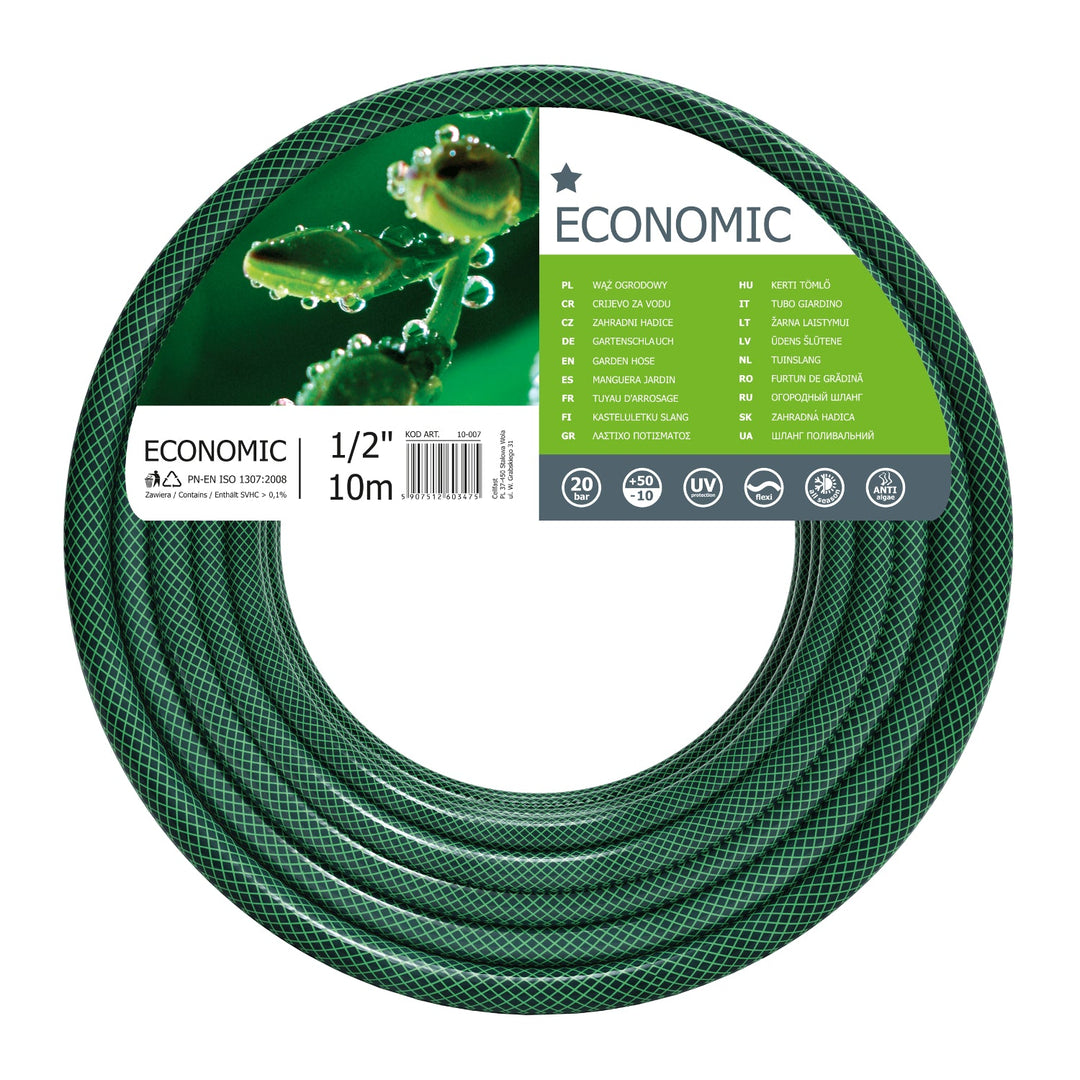 Cellfast 10-007 Garden Hose UV Resistant 1/2" 10m