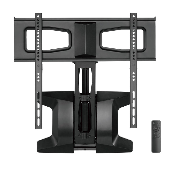 Maclean MC-891 Electric TV Wall Mount Bracket Remote 37''-70" VESA 35kg Over Fireplace Pull Down TV Holder EU plug