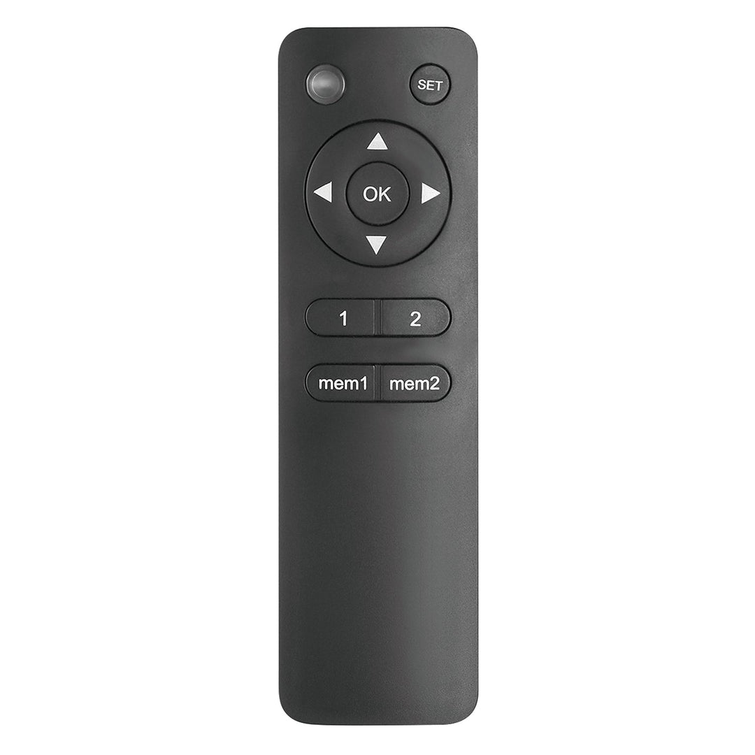 Maclean MC-891 Electric TV Wall Mount Bracket Remote 37''-70" VESA 35kg Over Fireplace Pull Down TV Holder EU plug