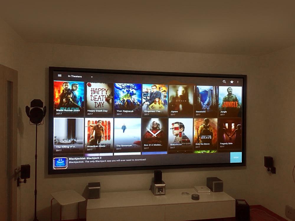 Frame projection screen 100" (16:9) Maclean MC-921