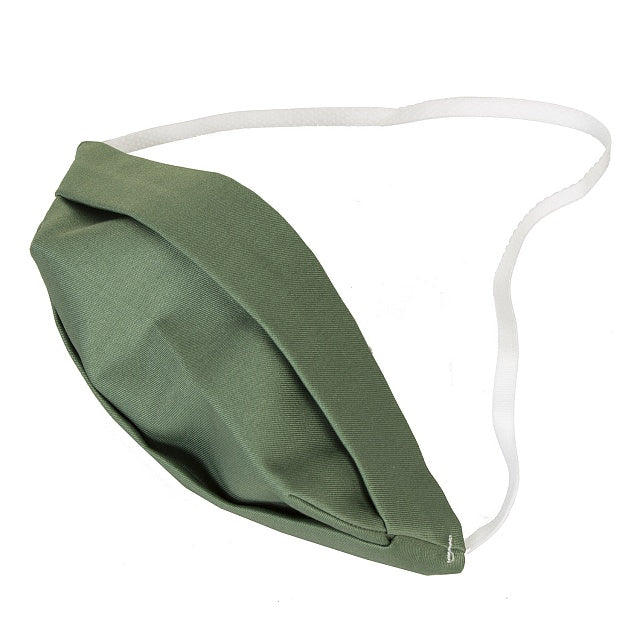 Adult mask double-sided cotton mask green