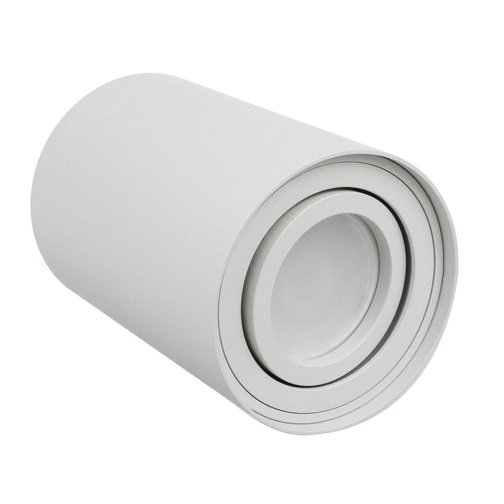 GU10 MCE422 W halogen spot mounted luminaire, 80x115mm, aluminum