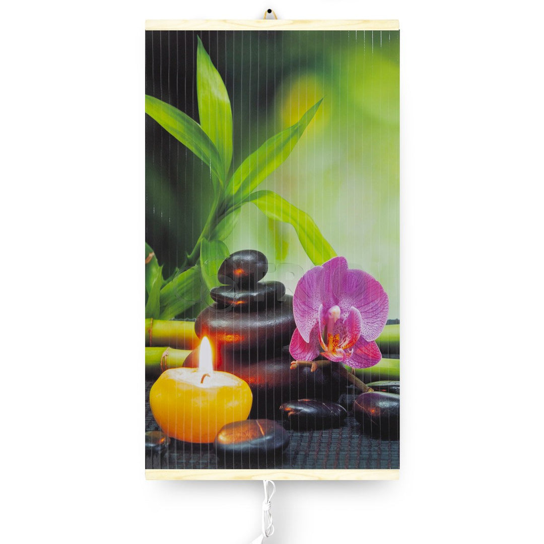 Infrared heater - flexible heating panel 430W TRIO pattern 3 harmony, dimensions 100x57cm with controller