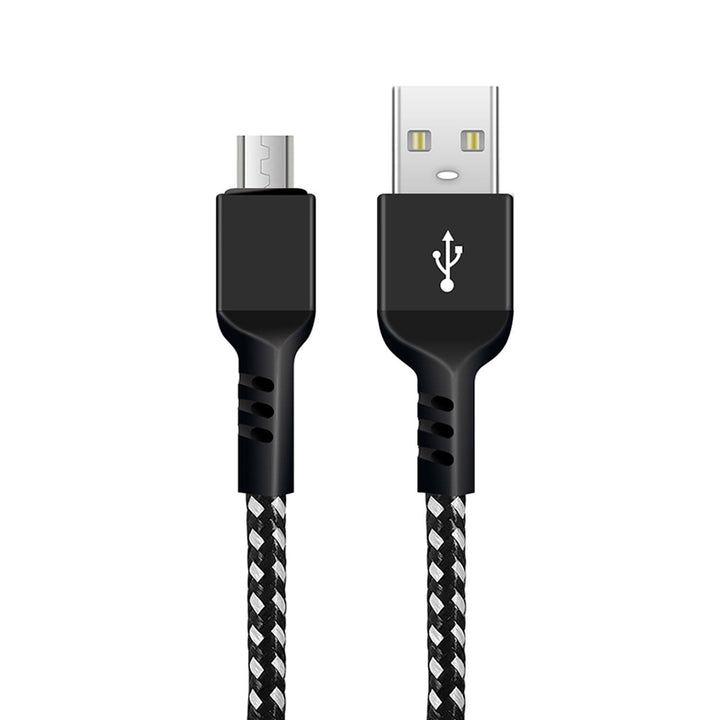 Maclean MCE473 USB A to MicroUSB Cable Charging Fast Data Transfer 1m Fast Charge 5V / 2.4A High Speed Nylon