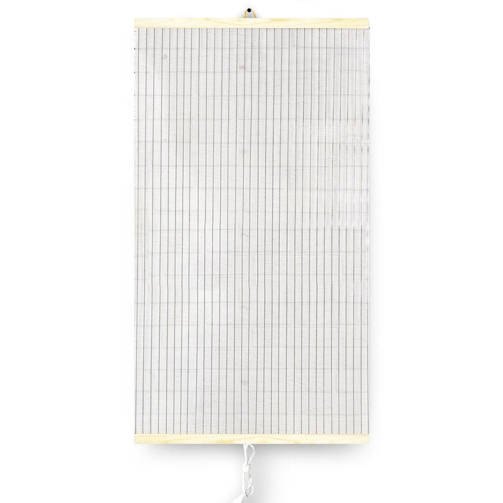 Infrared heater - flexible heating panel 430W TRIO pattern 14 transparent, dimensions 100x57cm with controller