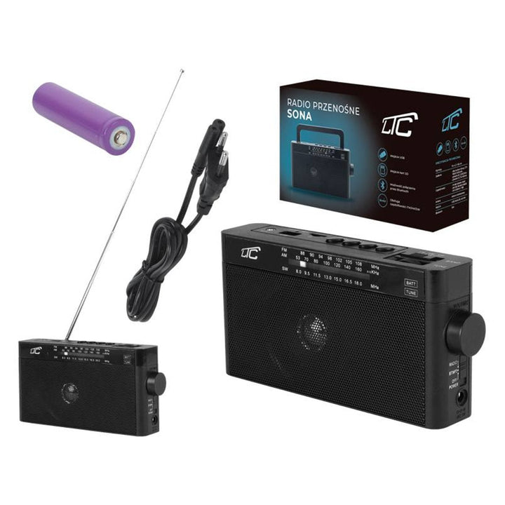 Bluetooth LTC Retro Sona portable radio - modern solutions in a retro housing