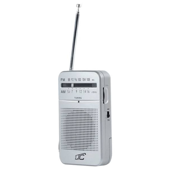 LTC Retro Lega portable radio with a telescopic antenna