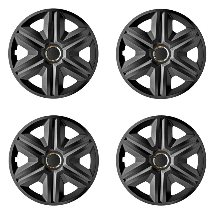 NRM 16" Wheel Trims Covers Universal Hub Caps 4 PCS Universal Weather &amp; Impact Resistant