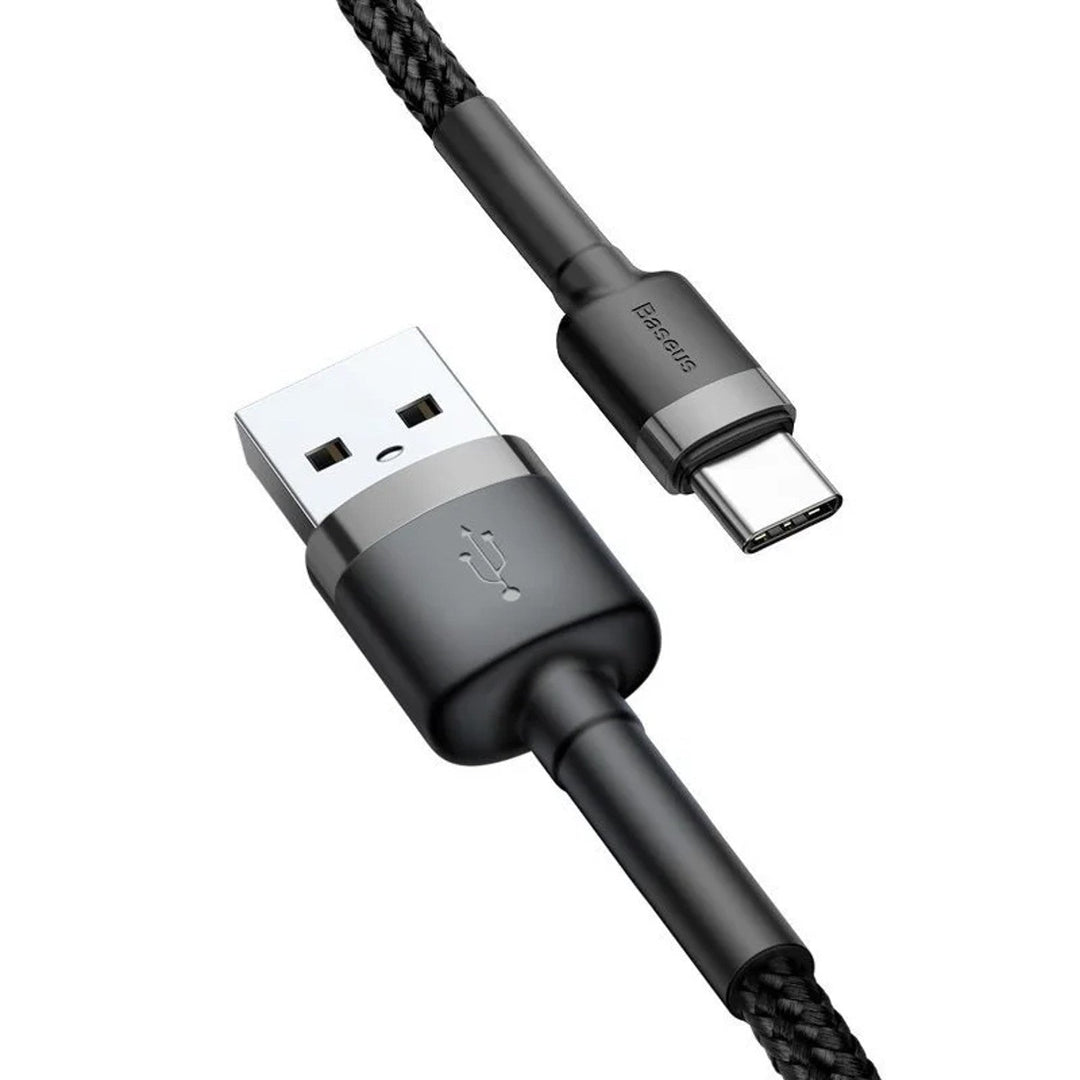USB plug A - USB plug type-C 2m CATKLF-CG1 Gray+Black BASEUS cable