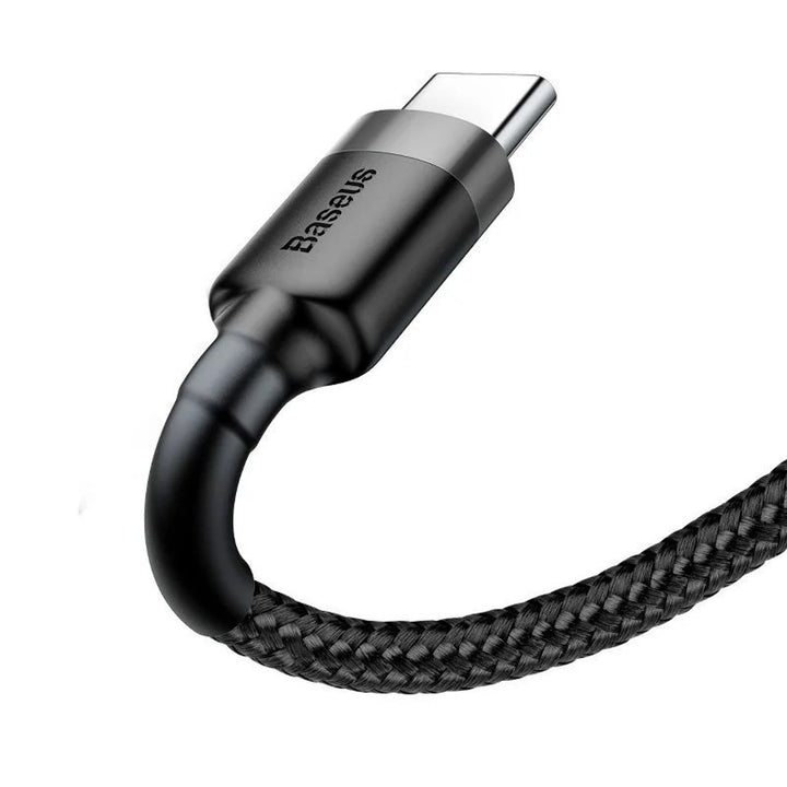 USB plug A - USB plug type-C 2m CATKLF-CG1 Gray+Black BASEUS cable