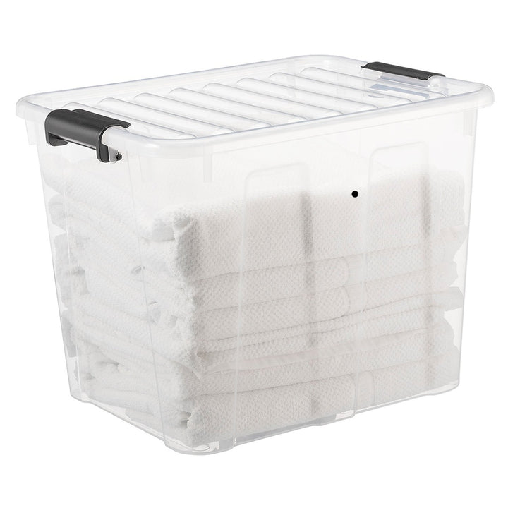 A container with a lid Plast Team Home Box 40L - practical solutions and unique design