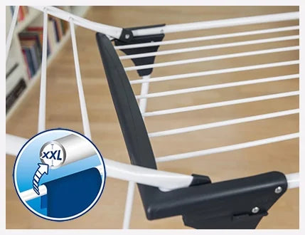 Vileda King standing clothes dryer with thick aluminum lines