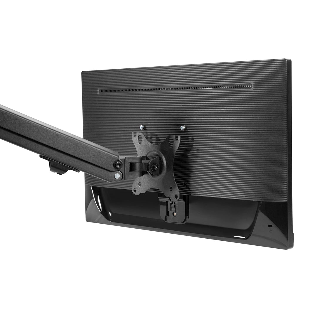 Maclean universal monitor desk mount, mechanical spring 17"-27" 7kg, VESA 75x75,100x100, MC-906