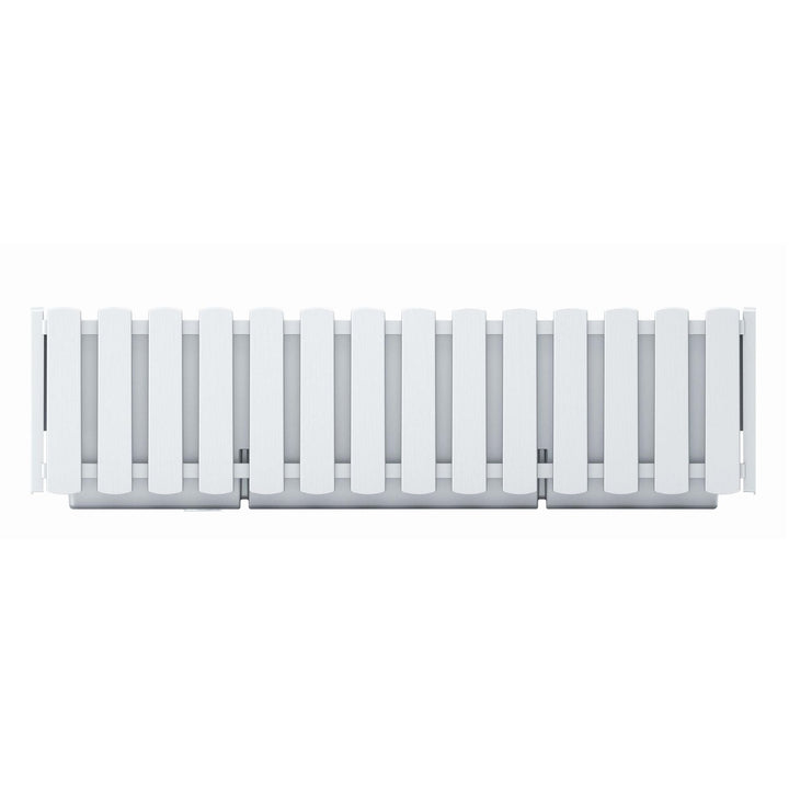 Boardee Fencycase balcony box white DDEF600-S449