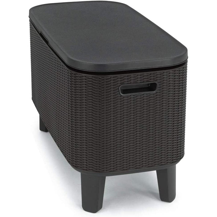 Keter garden bar 2in1 table, bar with a cooling container Bevy Cool Bar Rattan
