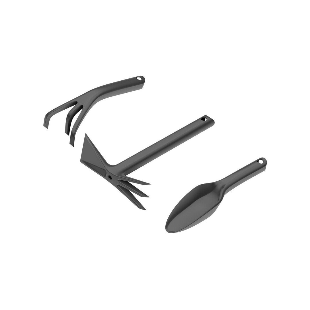 Cellfast 40-058 3-piece set planting trowel, cultivator, double hoe