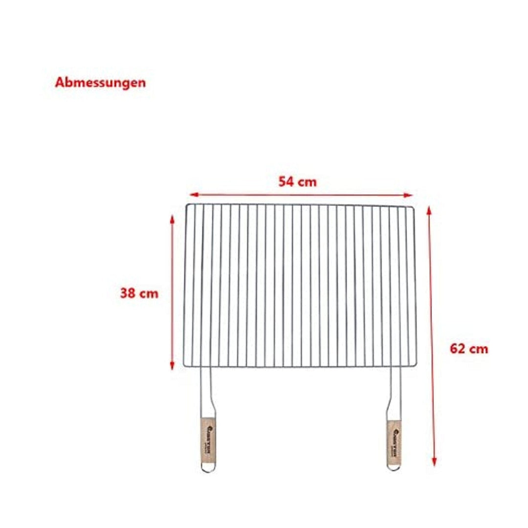 Grill grate Master Grill & Party 54x38cm chrome steel MG252