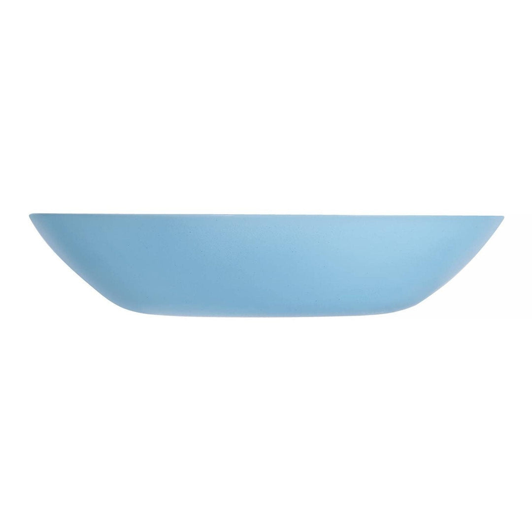 Luminarc Diwali Light Blue  Dining Set for 6 Dinner Tableware Tempered Glass