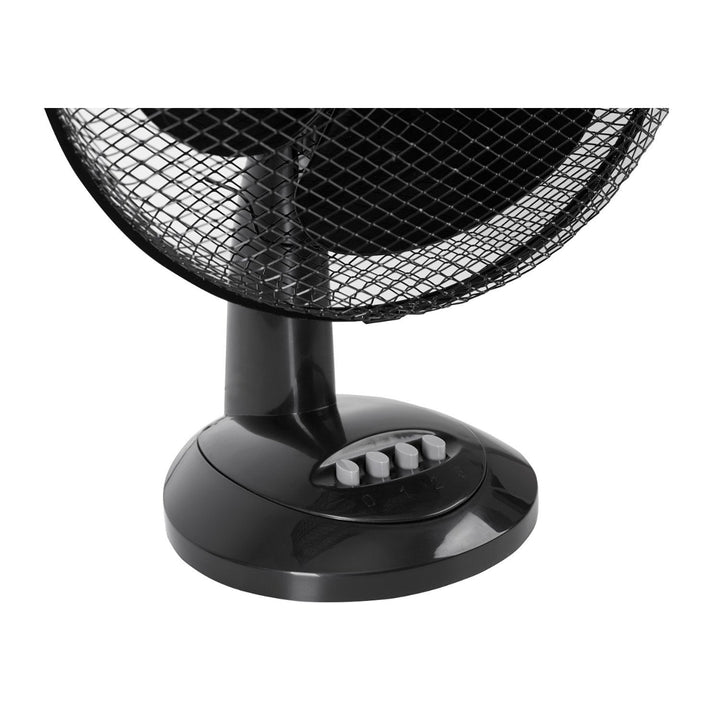 Desk fan 70W 30cm with 3 speed settings - Mesko MS 7309. Efficient airflow, compact design. Keep cool with ease.