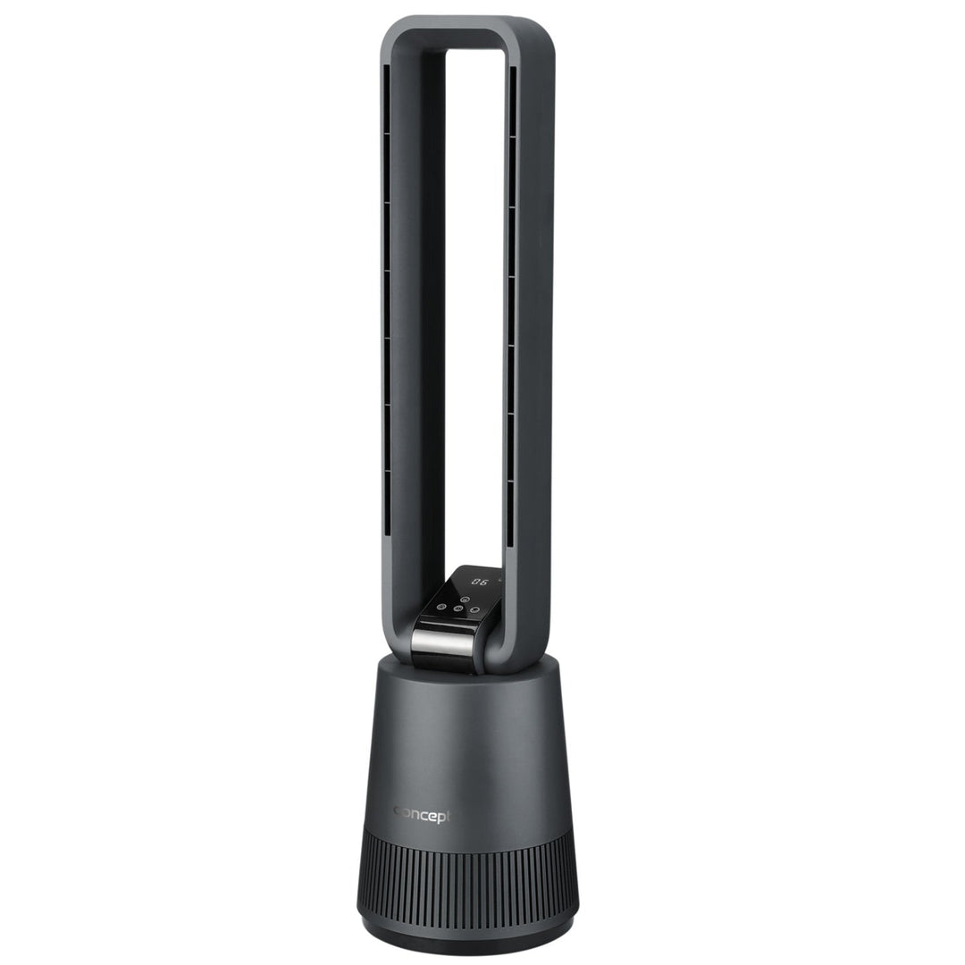 Concept VS5140 Bladeless Tower Fan with Remote Control 38" 50W Quiet Timer LED Digital