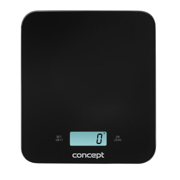 CONCEPT VK5712 Kitchen Scale Digital LCD Weigh Clock Timer Automatic Durable g / kg / oz / lb