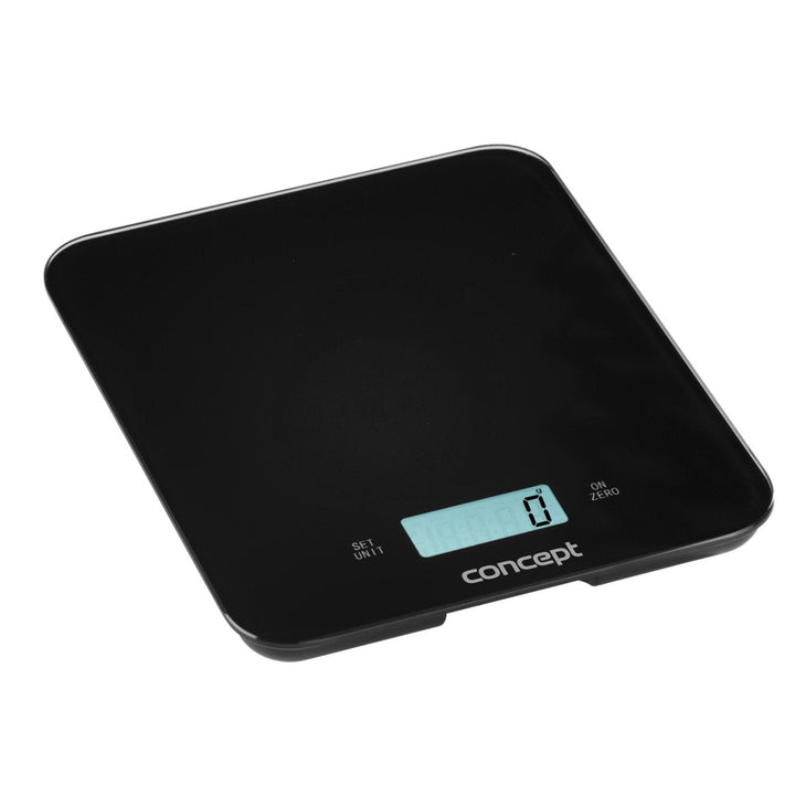 CONCEPT VK5712 Kitchen Scale Digital LCD Weigh Clock Timer Automatic Durable g / kg / oz / lb