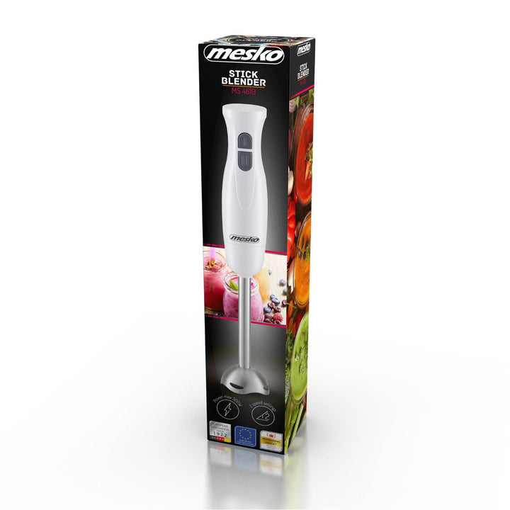 Mesko MS 4619 Electric Hand Blender Mixer Food Processor Whisk Soup Fruit 300 W