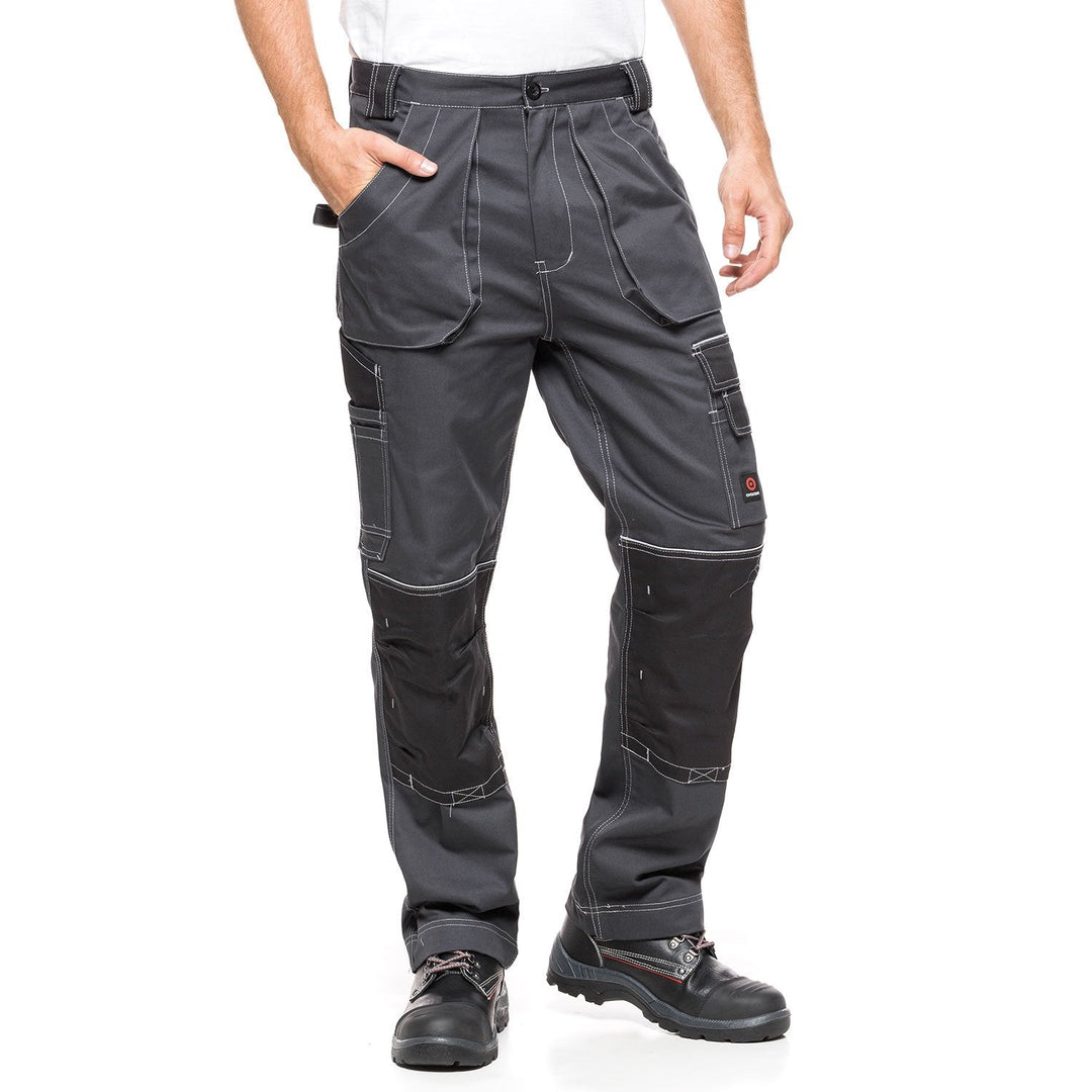 Avacore 08258_48 Work Waist Trousers Size 48 Gray and black