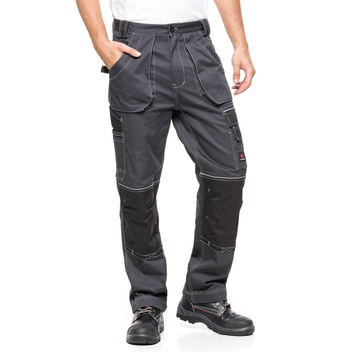 Avacore 08258_48 Work Waist Trousers Size 48 Gray and black