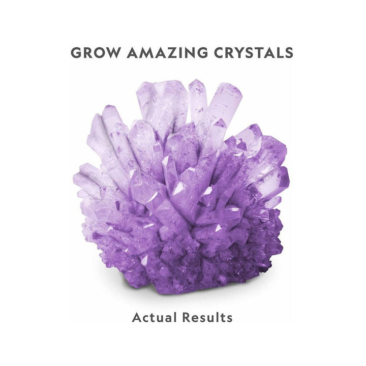 National Geographic - Purple Crystal Growing Lab Kit - Amethyst - Grow Amazing Crystals at Home