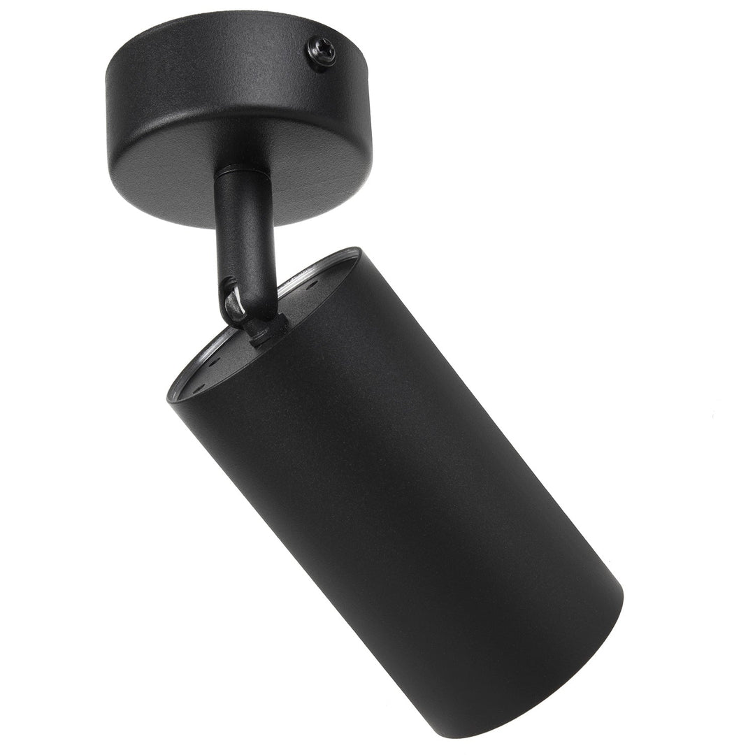 Maclean MCE451 B Ceiling and Wall Lamp Spot Moving Aluminium, 1xGU10, 55x100mm, matte black