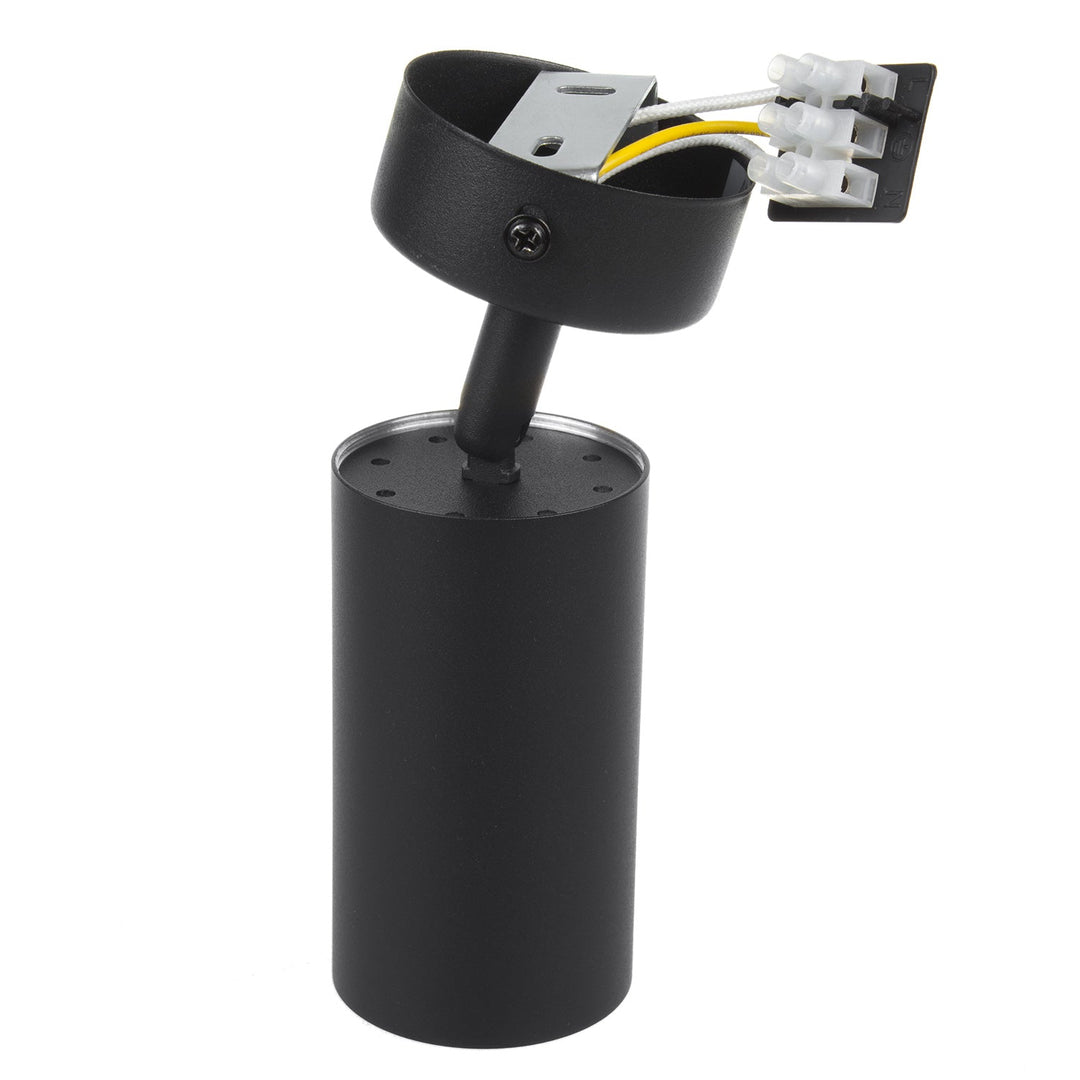 Maclean MCE451 B Ceiling and Wall Lamp Spot Moving Aluminium, 1xGU10, 55x100mm, matte black