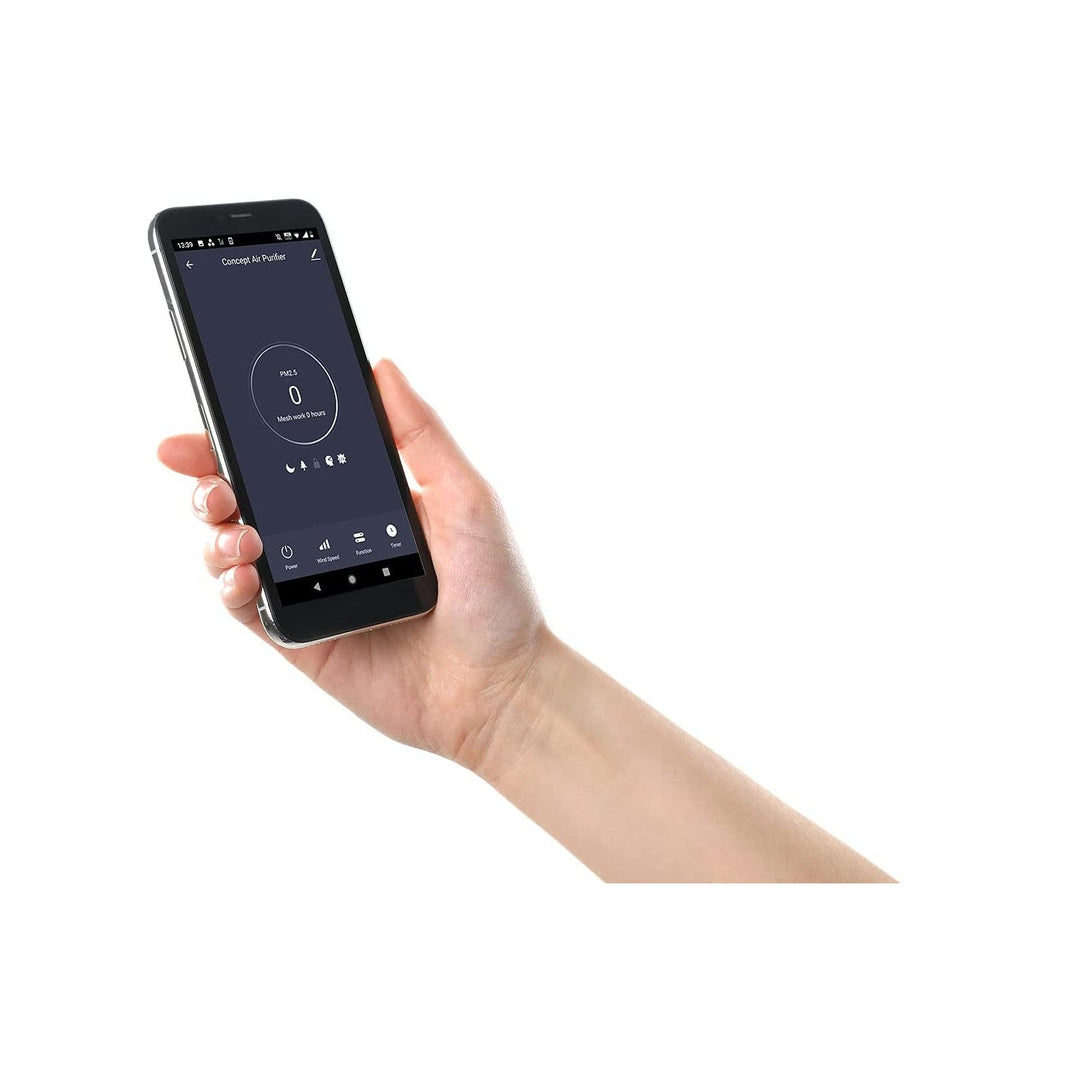 CONCEPT CA2000 Air Purifier Smart Perfect 3 Speeds Quiet Light Mobile App Remote Control Timer