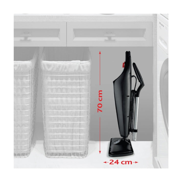 VILEDA 168935 Vileda Steam Mop Steam XXL Set 3.0 Folding Carpet Cleaning Pad Rotating Washable (EU PLUG)