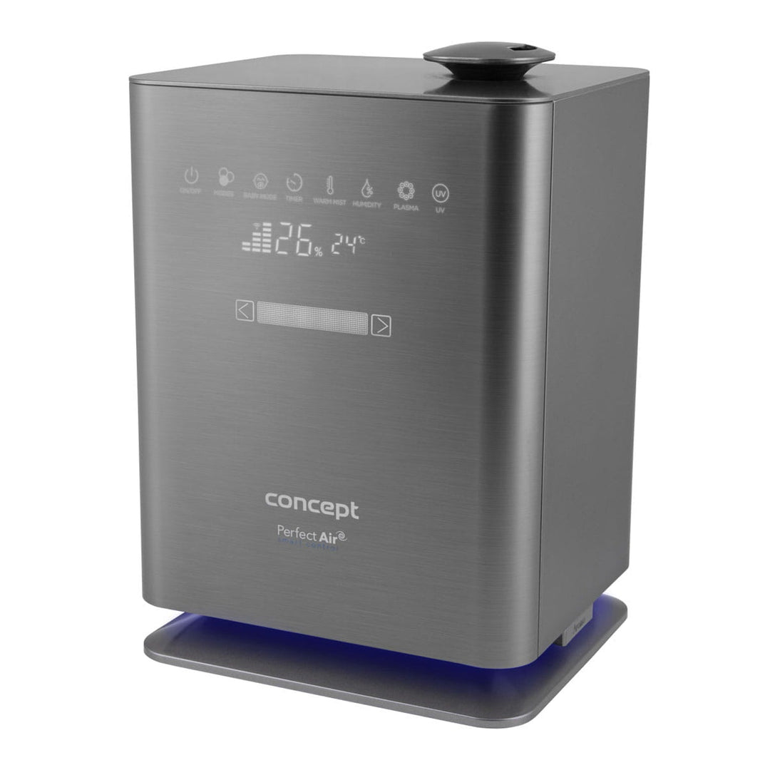 CONCEPT ZV2021 Humidifier Perfect Air Wifi Remote Aromatherapy Timer UV UVC LED Display