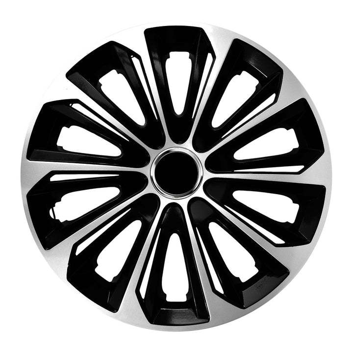 Caps 16" NRM EXTRA STRONG SILVER BLACK silver and black 4 pcs.