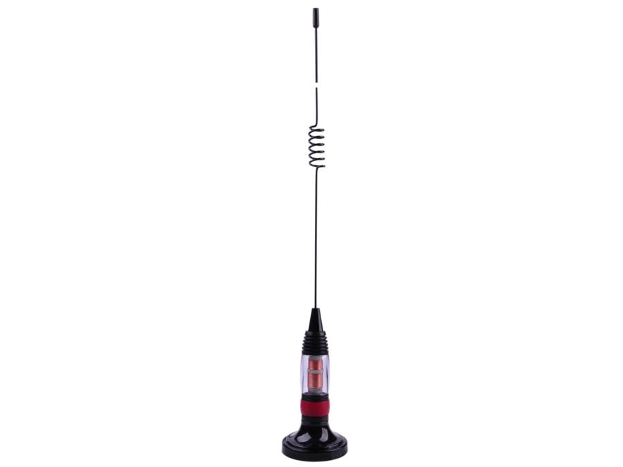 Antenna for CB radio magnetic base 67 cm 27mHz 3m wire