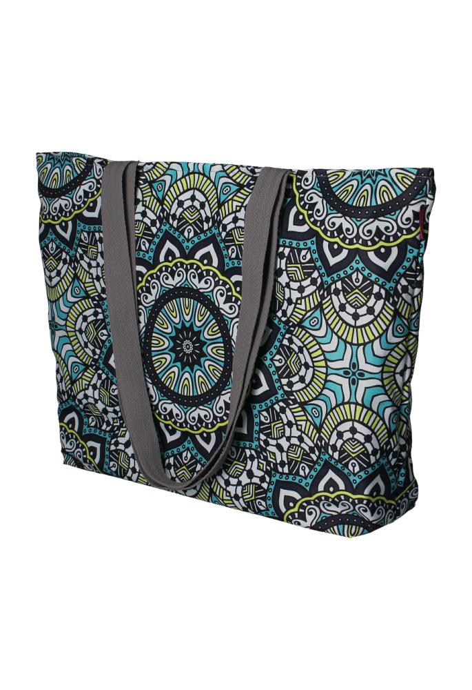 Bertoni shoulder bag, zipper, weather-resistant, durable print, Anais design