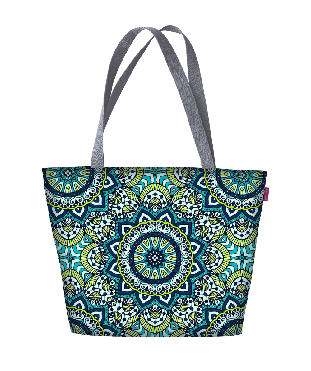 Bertoni shoulder bag, zipper, weather-resistant, durable print, Anais design