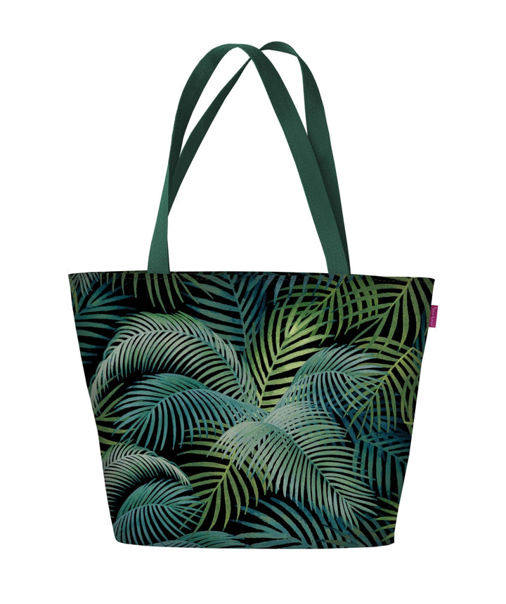 Bertoni shoulder bag, zipper, weather-resistant, durable print, Mallorca design