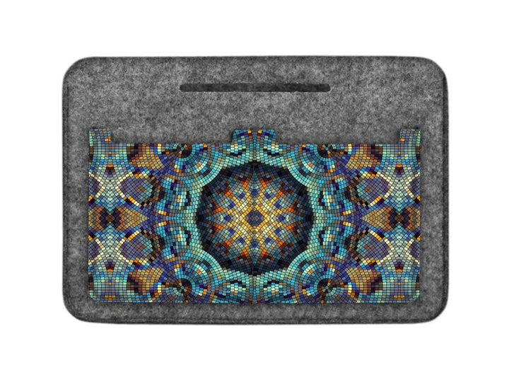 Premium Felt Handbag Organizer, Durable Print, Barcelona Design