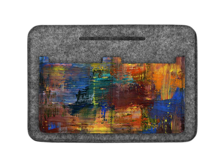 Premium Felt Handbag Organizer, Durable Print, Caracas Pattern