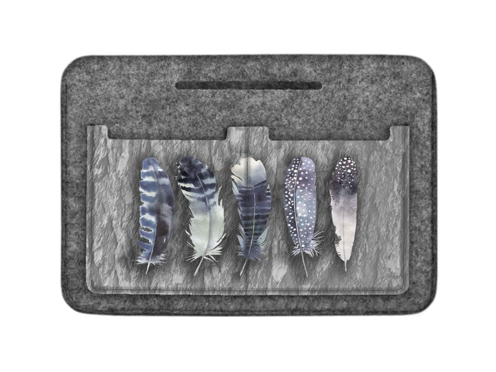 Premium Felt Handbag Organizer, Durable Print, Fly Away Design