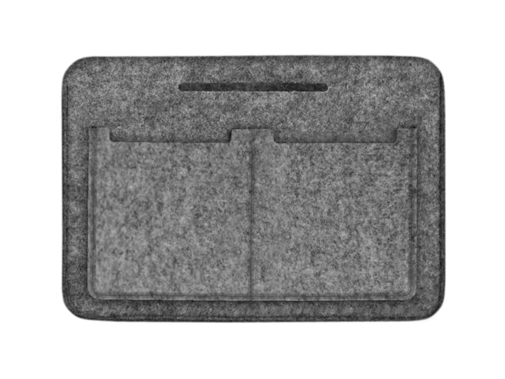 Premium Felt Handbag Organizer, Gray